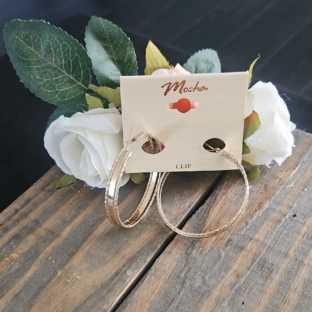 Gold Hoop Earrings